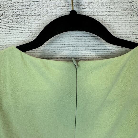 Eliza J Women's Mint Green Bow Detail Sleeveless Midi Dress Size 6 - Picture 4 of 10